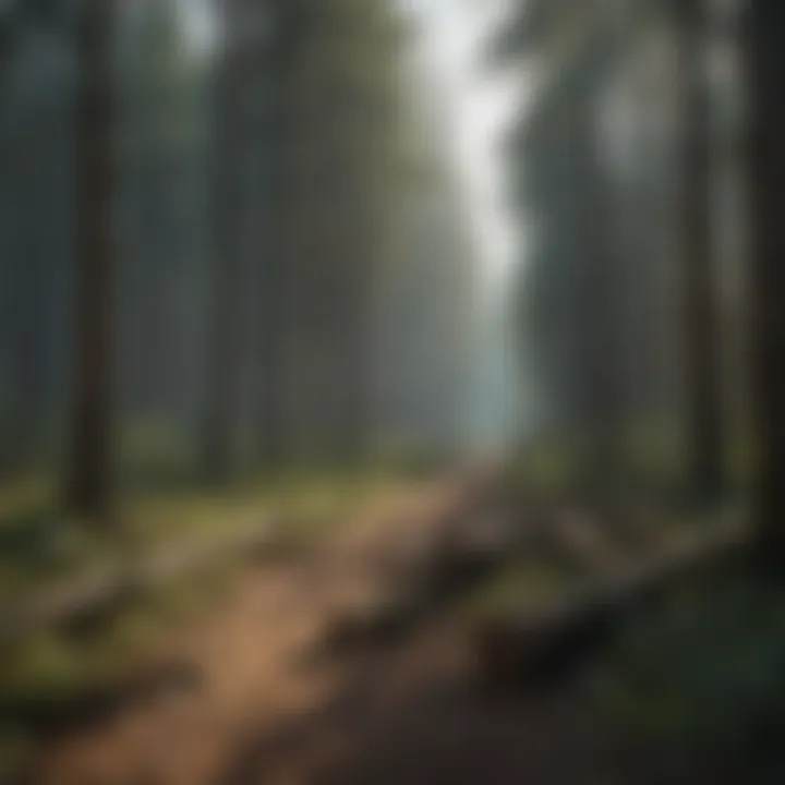 Comparison of deforested area in the US due to international timber trade