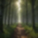 Illustration depicting the intricate web of systemic glyphosate in agriculture