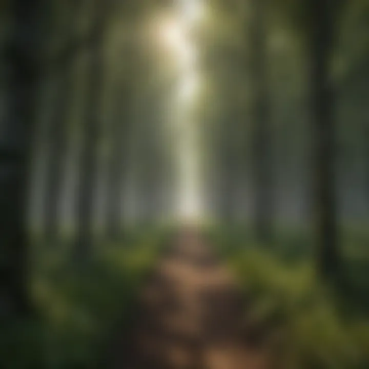 Illustration depicting the intricate web of systemic glyphosate in agriculture