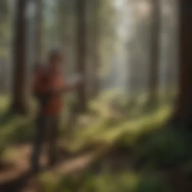 Environmental scientists conducting field research.