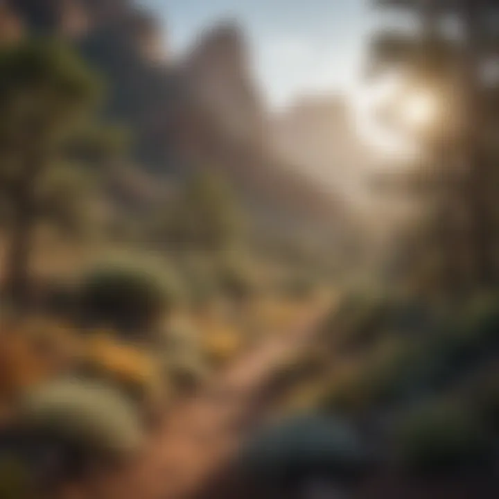 Vast landscape of the Southwestern US showcasing diverse terrain.