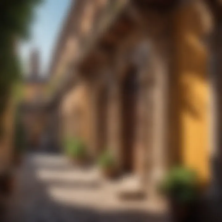 Colorful colonial architecture in Morelia