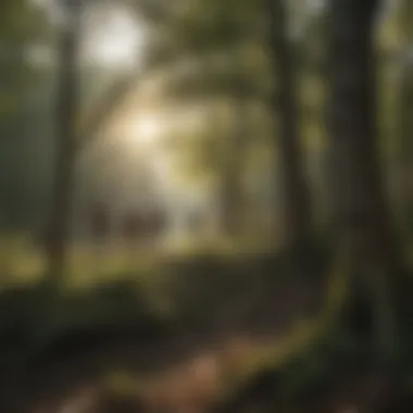 A picturesque view of a community gathering focused on the cultural aspects of hunting in Kentucky.