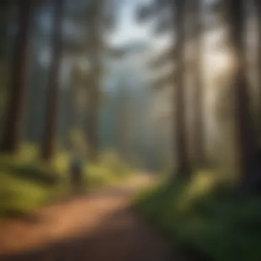 Hikers enjoying the scenic trails around Lake Shasta