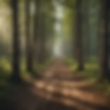 Trail of Tears memorial landscape