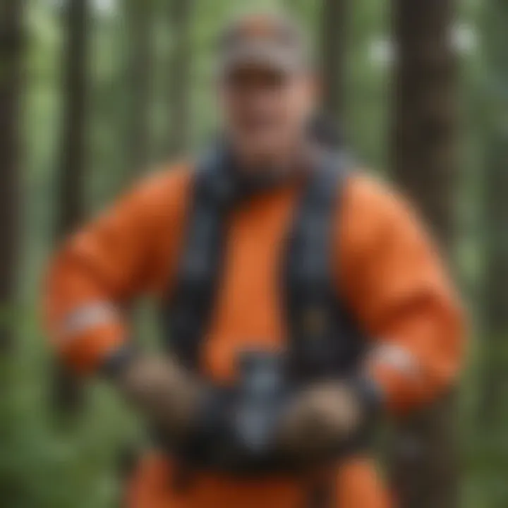 Safety gear and tools for maintaining tree stands