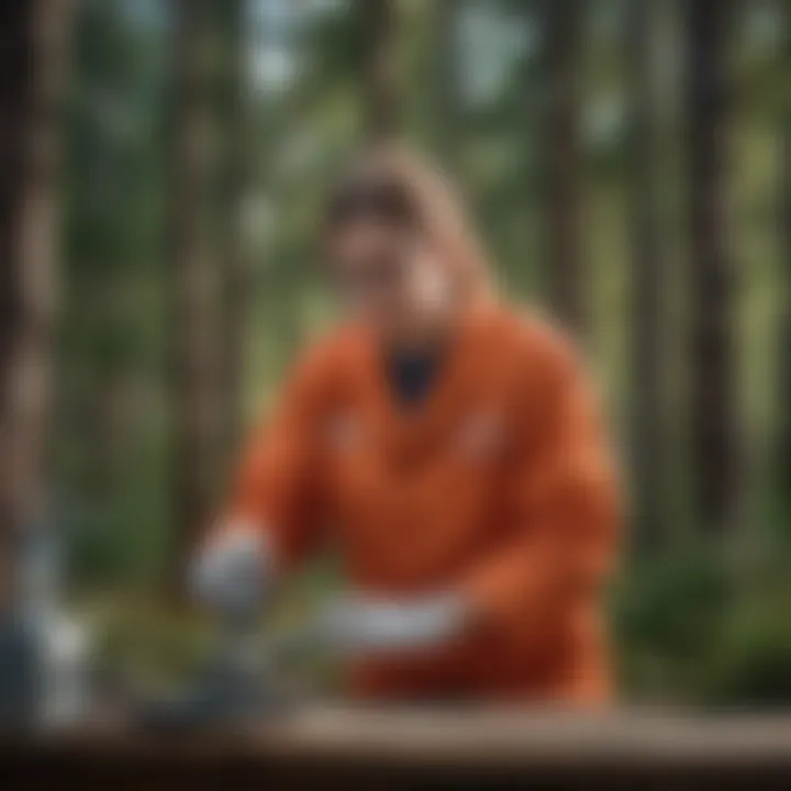 Engaged in Innovative Research Projects Medical lab technician working on innovative research projects in Minnesota