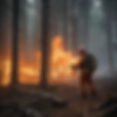 Advanced Fire Suppression Tactics Implementation of advanced fire suppression tactics in natural setting