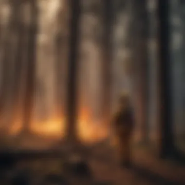 Wildfire Detection Technology Cutting-edge wildfire detection technology in action