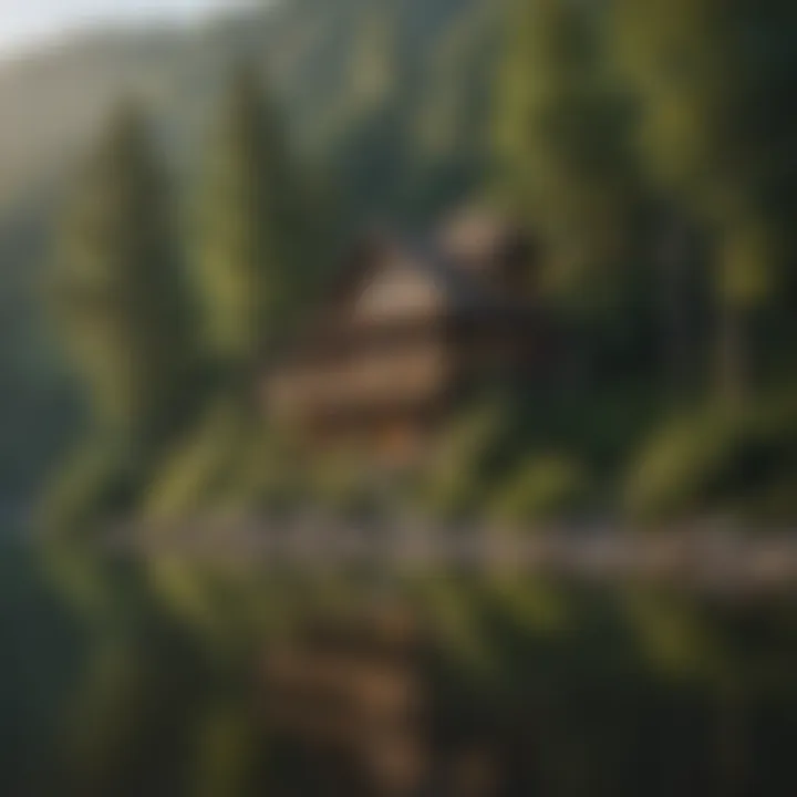 Eco-friendly resort with stunning lake views
