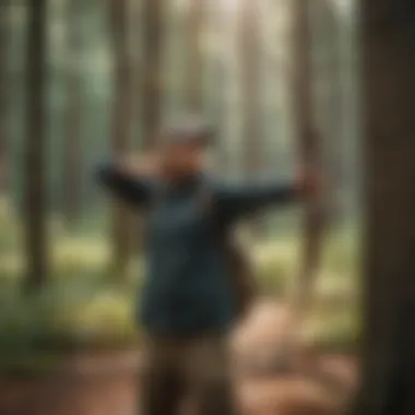 Promoting Conservation through Archery Education A group of students learning about wildlife conservation through archery.