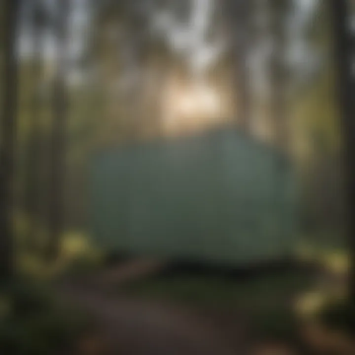 Innovative storage facility designed for ecological preservation.