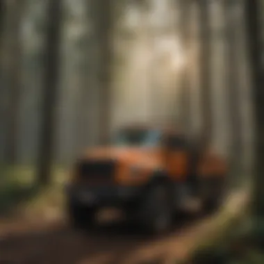 Technological advancements in forestry management equipment.