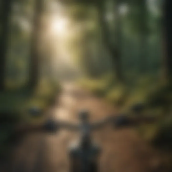 Rugged Trails for Biking Adventures Thrilling off-road biking experience on rugged trails