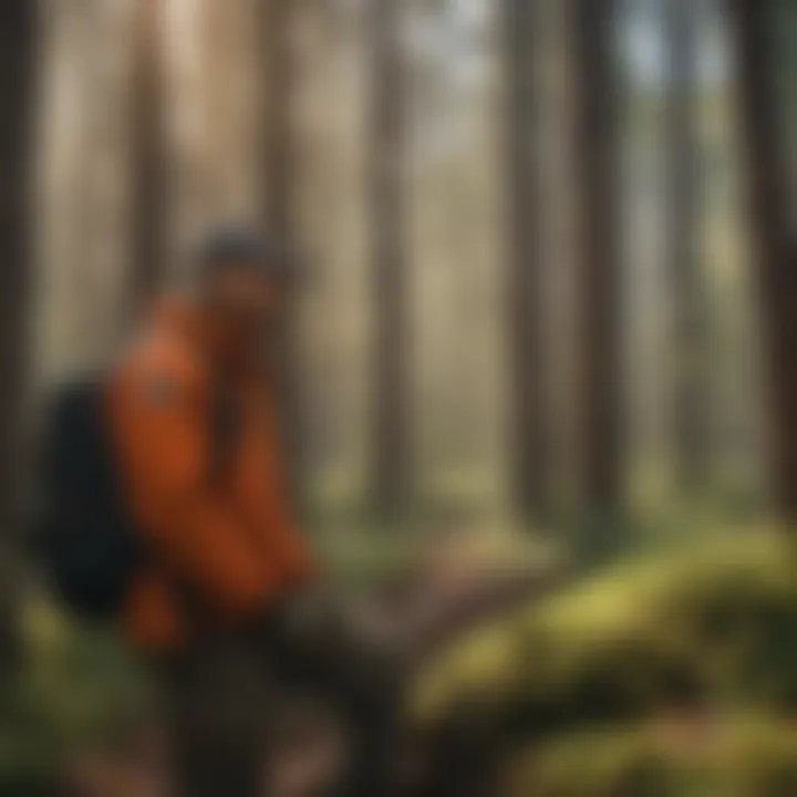 Group engaging in sustainable forestry practices