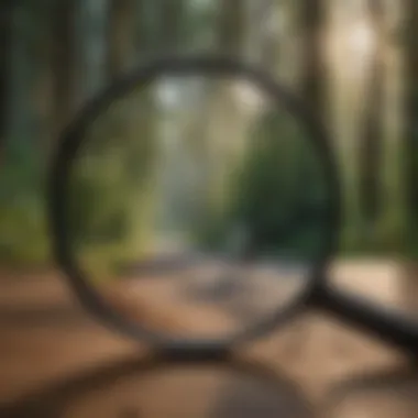 Detailing the Significance Illustration of a magnifying glass focusing on a phone receiver