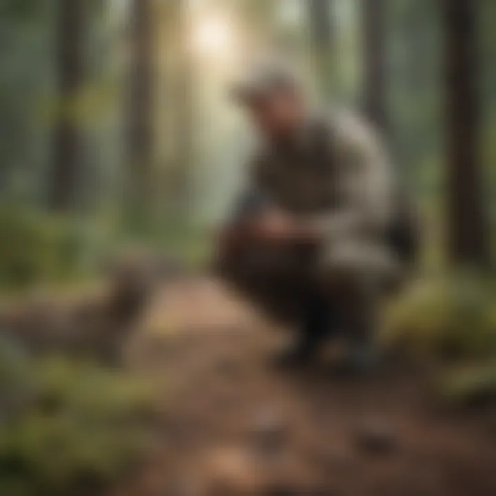 Wildlife Conservation in Action Park rangers conducting a wildlife conservation activity.