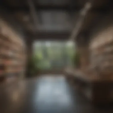 Modern retail store interior in Seattle