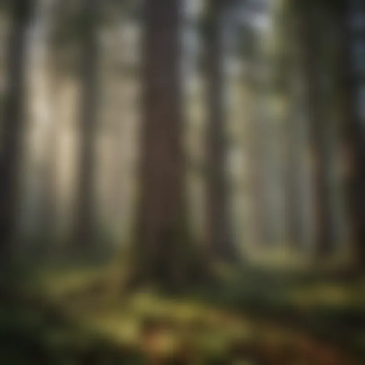 Ecological Benefits of Port Orford Cedar An informative chart detailing the ecological benefits of Port Orford cedar trees