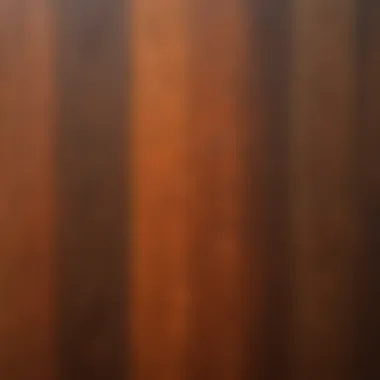 Diverse Redwood Color Stains Collection A vivid display of various redwood color stains arranged on a wooden surface