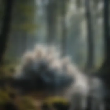 Ethereal Emissions: The Dance of Water and Smoke