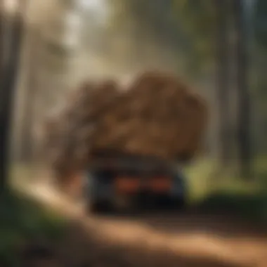 Innovative Log Hauling Mechanism for Efficient Transport Forestry equipment for log hauling