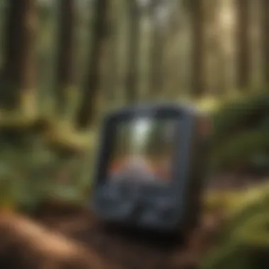 GPS Technology in Forest Management Global Positioning Systems aiding in precise forest navigation.