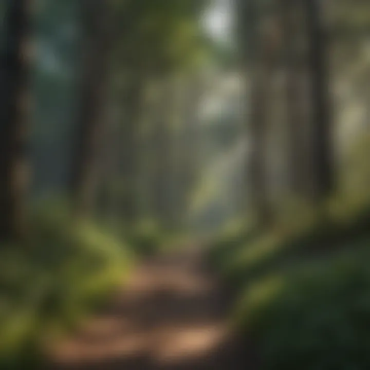 Nature trails near Stoney Creek Lodge offering immersive outdoor experiences