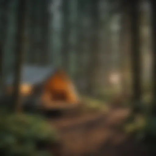 Nature-inspired Camp Setting in Seattle