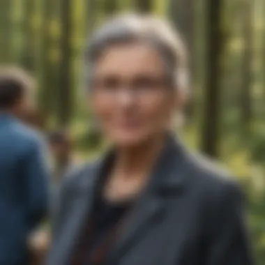 Networking for Senior Job Seekers Senior woman networking at a professional event