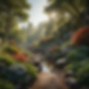 Majestic Rockery Landscape Majestic Rockery Landscape