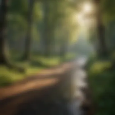 Visual comparison of climate zones and their distinctive characteristics.