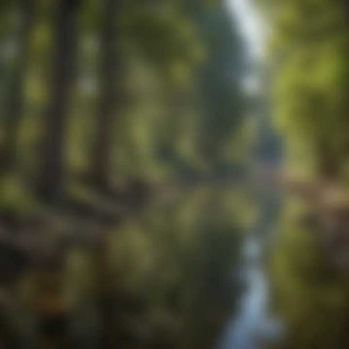 Infographic illustrating conservation strategies for protecting waterways like Spring Creek