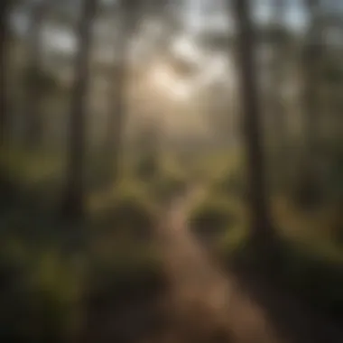 Restoration efforts in progress within the Florida scrub ecosystem