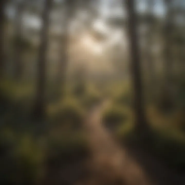Restoration efforts in progress within the Florida scrub ecosystem