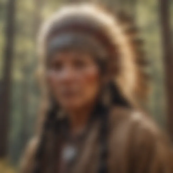 Historic monument celebrating Native American heritage