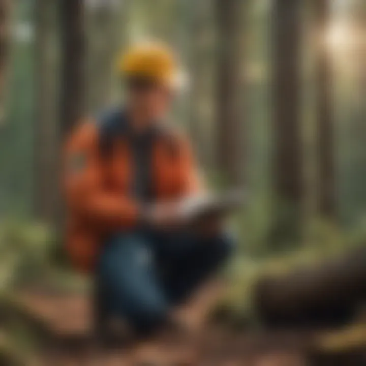 Career Opportunities in Forestry A graduate discussing career opportunities in forestry.