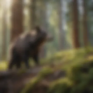 Wildlife thriving in the natural habitat of Trailhead Tahoe