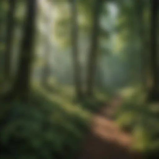 Lush forest landscape in the Wildcat region showcasing diverse vegetation