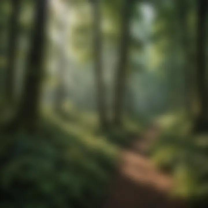 Lush forest landscape in the Wildcat region showcasing diverse vegetation