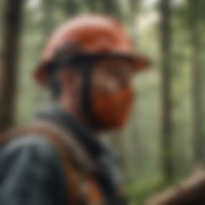 Safety gear for timber fallers