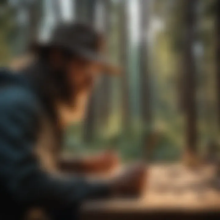 Person creating a captivating Tinder profile in Kalispell