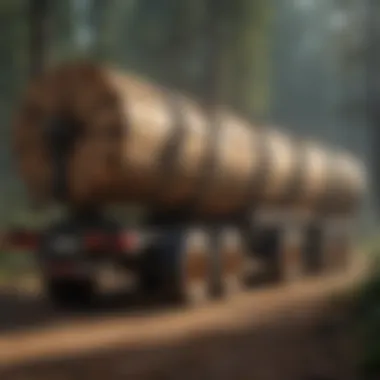 Precision Engineering of Log Trailer for Forestry Applications