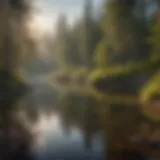 Tranquil Reflection at Walton Lakes Tranquil view of Walton Lakes reflecting the sky