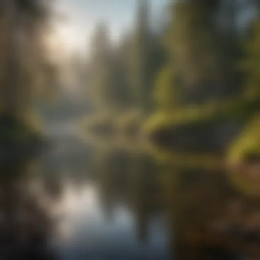 Tranquil Reflection at Walton Lakes Tranquil view of Walton Lakes reflecting the sky