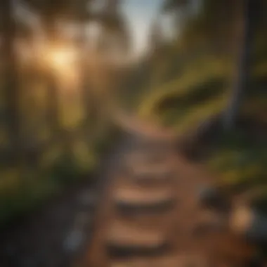 Sunset Overlook Trail Sunset Overlook on Accessible Trail