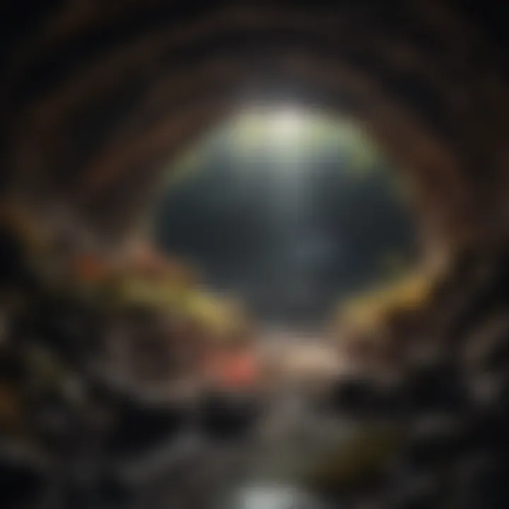 Enigmatic subterranean landscapes
