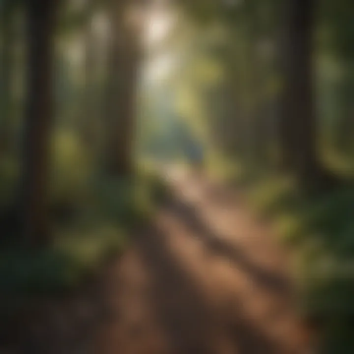 Community members engaging in trail conservation efforts