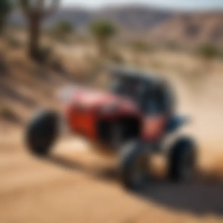 Buggy Racing in Desert