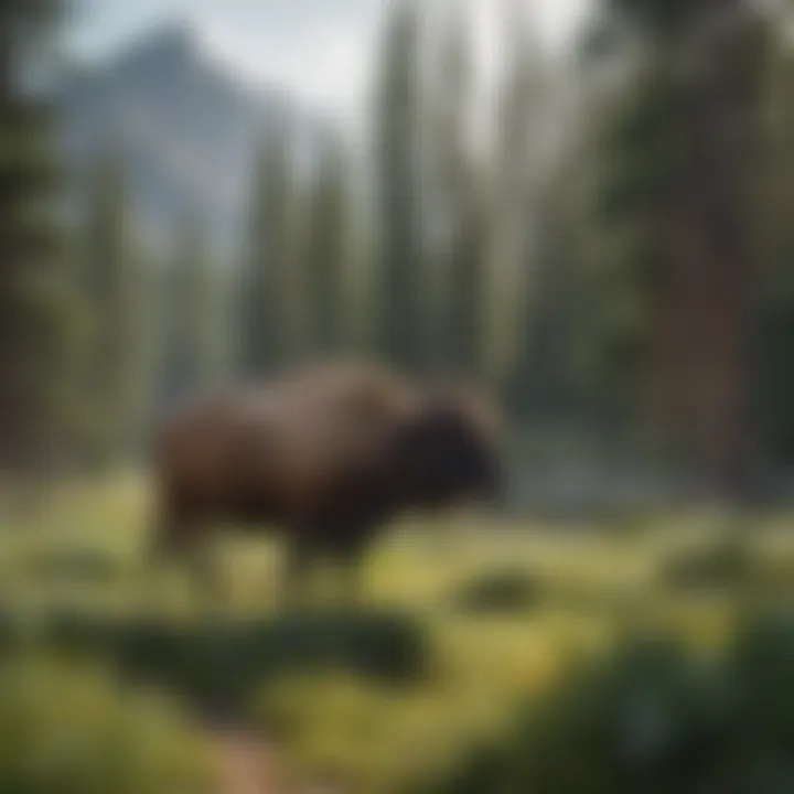 Vibrant Wildlife in Wyoming's National Parks